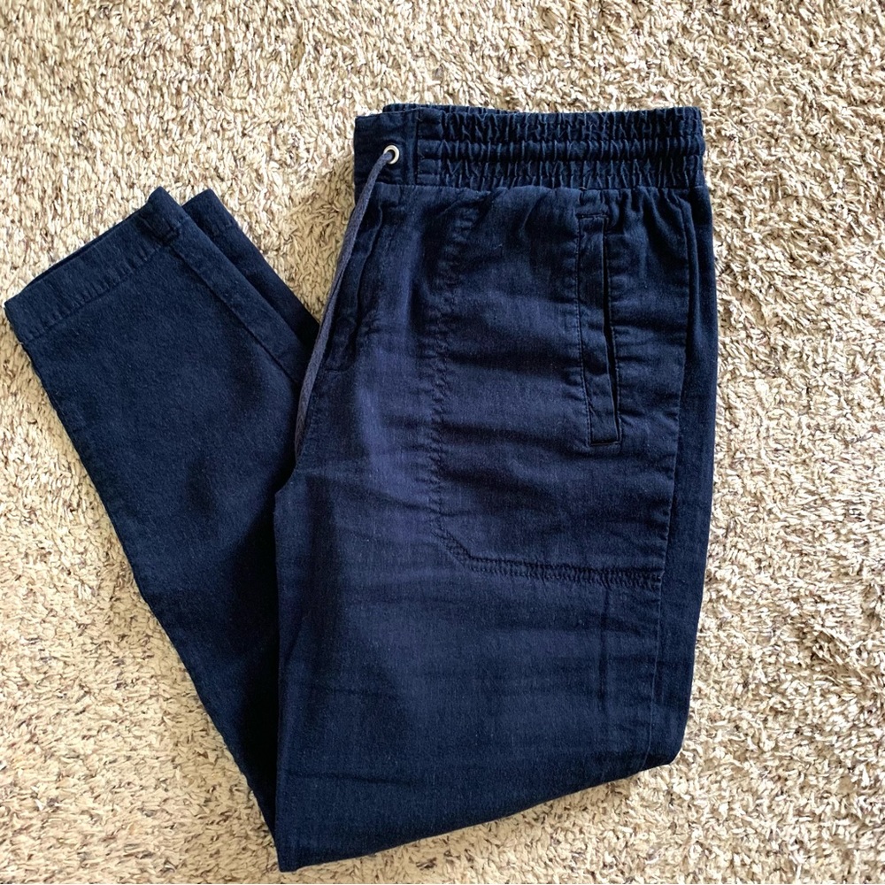 Loft Lou & Grey Linen Jogger Capris